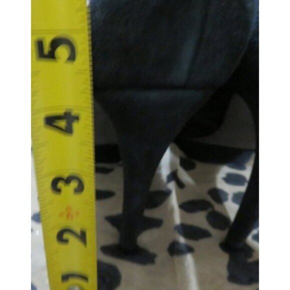 Tory Burch Cidnay Black Suede Leather Platform Ankle Booties Boots size 8.5 - Picture 4 of 12